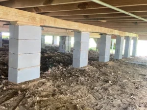 Pier and Beam Foundation Repair in Hohenwald, TN